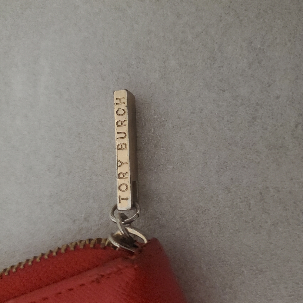 Red Tory Burch Wallet - Picture 7 of 9